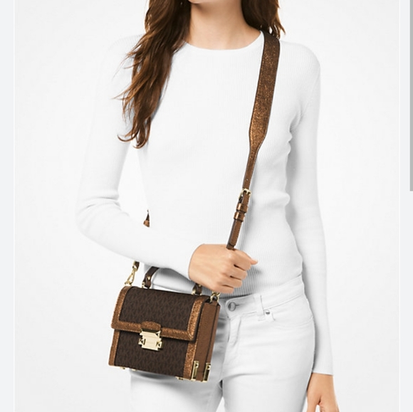 Michael Kors Jayne Trunk Bag - Picture 8 of 8